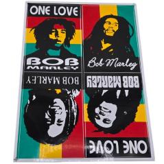 Bob Marley Stickers 4 Forskellige Motiver