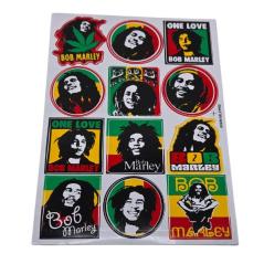 Bob Marley Stickers 12 Forskellige Designs