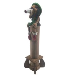 Rasta Mand Røgelsesholder – Stor 38 cm