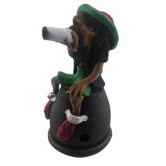 Rasta Røgelsesholder – 21 cm – Til Røgelseskegler