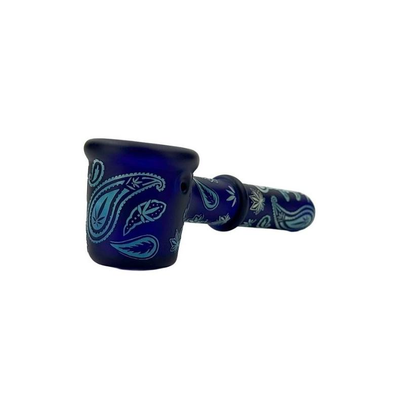 Dogg Lbs Blue Bandana Hammer Glaspibe 5