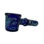 Dogg Lbs Blue Bandana Hammer Glaspibe 5