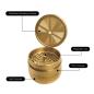 V Syndicate Gridlock Grinder Gold
