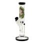 Grace Glas Leaf Goddess Straight Bong 36 cm