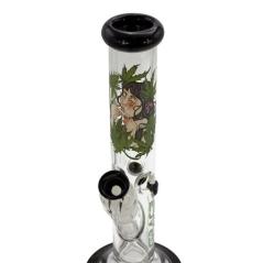 Grace Glas Leaf Goddess Straight Bong 36 cm