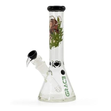 Grace Glas Leaf Goddess Beaker Bong 36 cm
