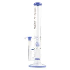 Grace Glas Blå Percolator Bong 43 cm