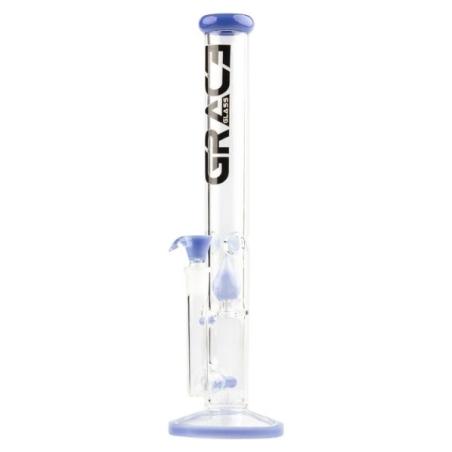 Grace Glas Blå Percolator Bong 43 cm