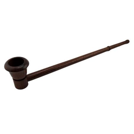 Langskaftet Træpibe 30,5 cm