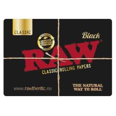 RAW Black – Sort Bordmåtte