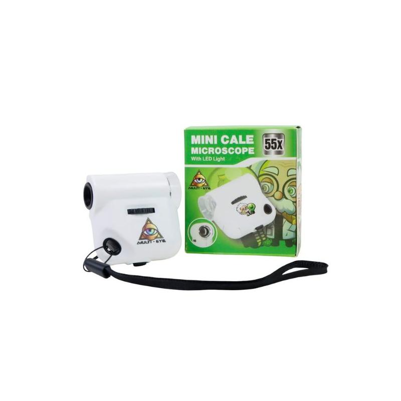 Mini Mikroskop 55X – LED Lys