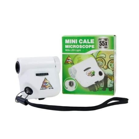 Mini Mikroskop 55X – LED Lys