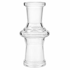 Hun til hun adapter 14,5/18,8 mm i metal til bongtilbehør