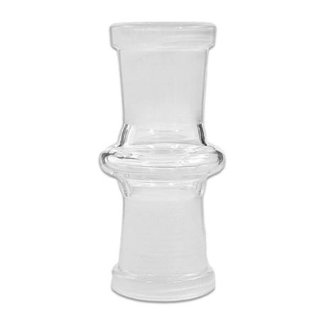 Hun til hun adapter 18,8 mm til bong med hun-samling i begge ender